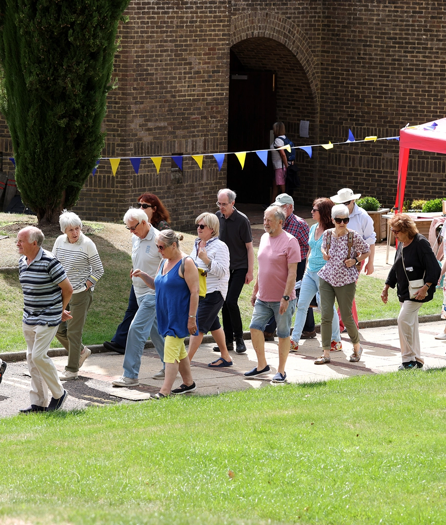 Join the Worth Abbey Pilgrims
