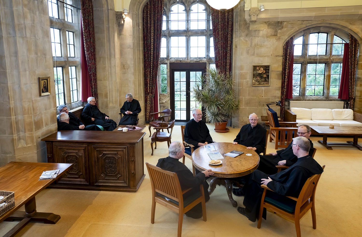 Come as a guest of the monastery